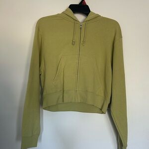 No Boundaries Olive Green Hoodie